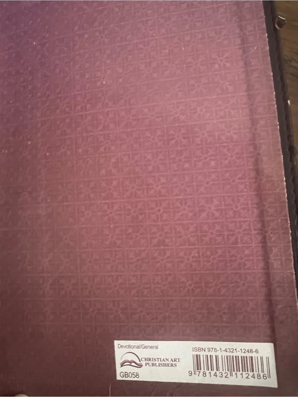 Christian Art Publishers A Classic Collection on Prayer LuxLeather 2014 # 508